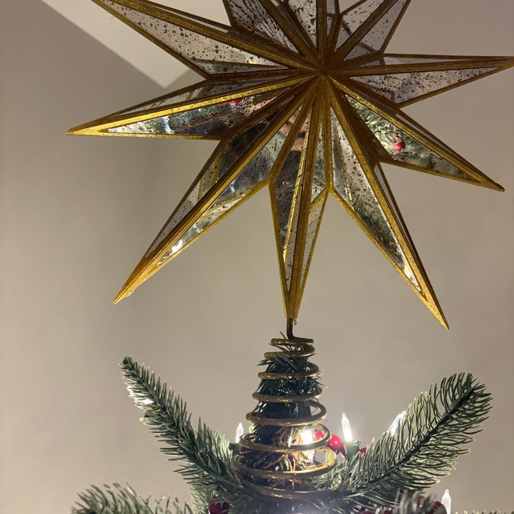 NEW Pottery Barn Star Tree Topper - Picture 3 of 3